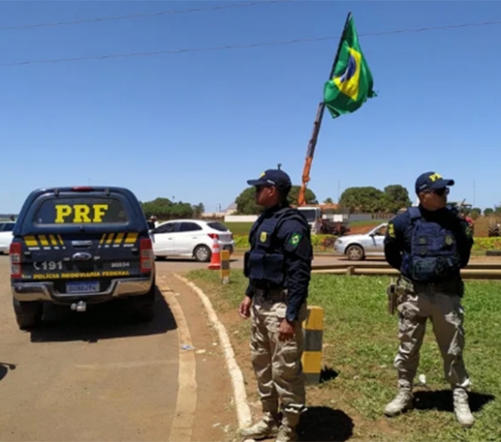PRF precisou usar a força para liberar dois pontos de protestos ao longo da BR-163