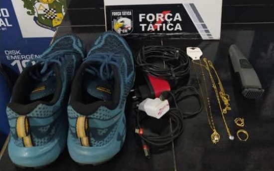 Em Barra do Garças, servidor público descobre ter sido furtado ao ver ladrão usando seu tênis