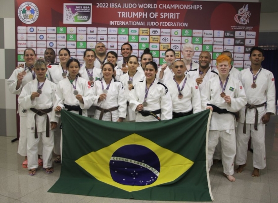 Equipes do Brasil garantem 2 medalhas no Mundial de Judô Paralímpico