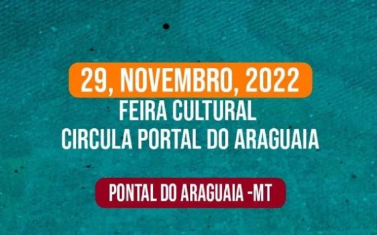 Pontal do Araguaia recebe ações culturais do projeto Circula Portal do Araguaia