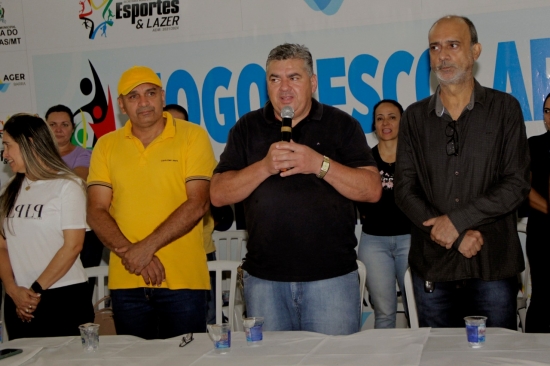 Cerimônia marca retorno dos dos Jogos Escolares em Barra do Garças