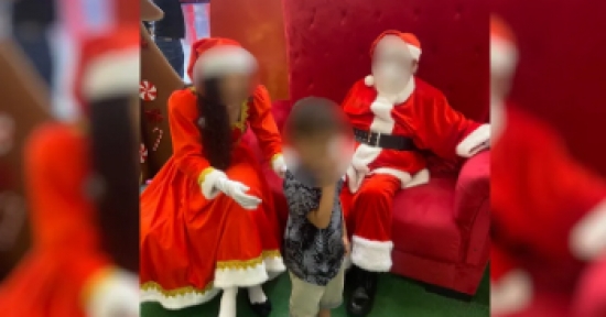 Papai Noel de shopping é substituído após mãe denunciar que ele se recusou a tirar foto com filho autista