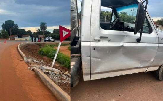 Motociclista com sinais de embriaguez causa acidente e é preso em Barra do Garças