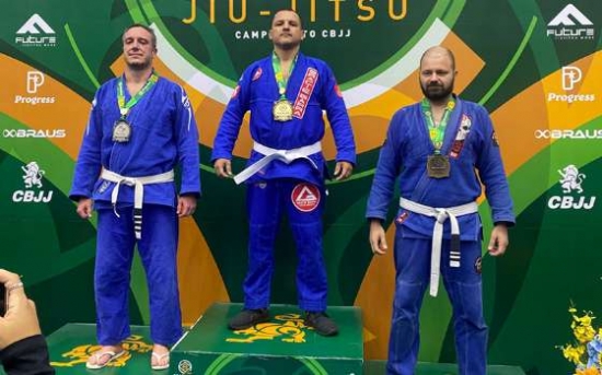 Atleta da Gracie Barra conquista título brasileiro de Jiu-Jitsu em Barueri (SP)