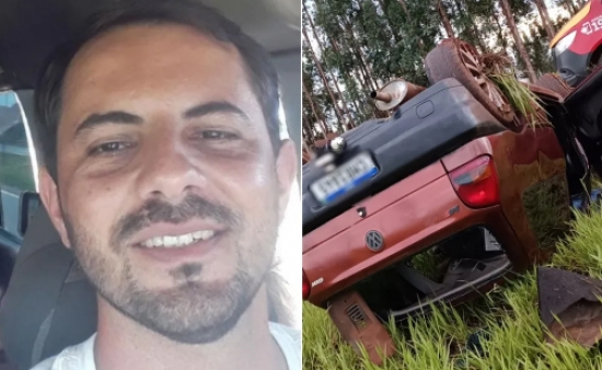 Motorista é encontrado morto embaixo de carro após veículo capotar na BR-060