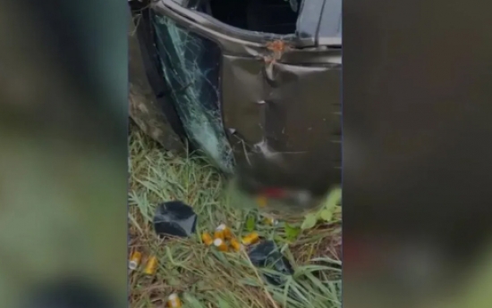 Acidente mata mulher e deixa outra ferida 