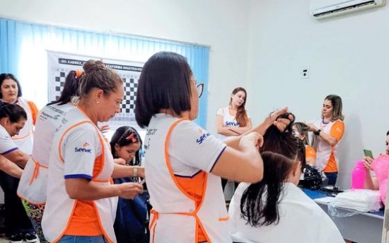 Cursos de beleza e estética têm vagas abertas no Senac-MT em Barra do Garças e outras cidades