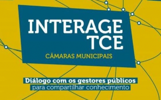1º Interage TCE de 2023 reunirá representantes de 141 Câmaras Municipais nesta quinta
