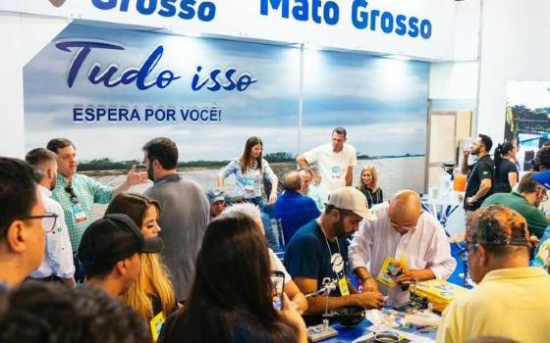 Mato Grosso expõe potencial turístico na maior feira de pesca do país