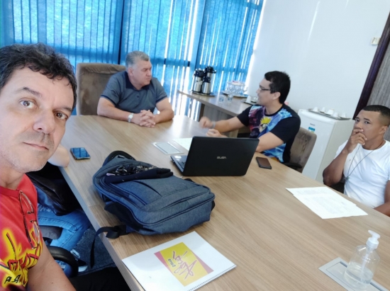Organizador do Agita Barra se reúne com prefeito de Barra do Garças