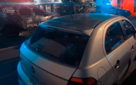 Motorista de aplicativo é assaltado em Barra do Garças, PM prende ladrões e recupera veículo