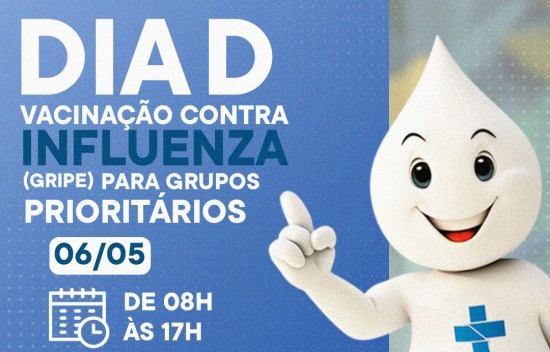 Prefeitura de Barra do Garças realiza dia D de vacinação contra Influenza, neste sábado (06)