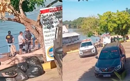 Corpo é encontrado no Porto do Baé em Barra do Garças