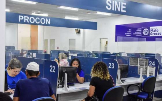 Sine disponibiliza mais de 3,1 mil vagas de emprego em MT; 300 na região Araguaia