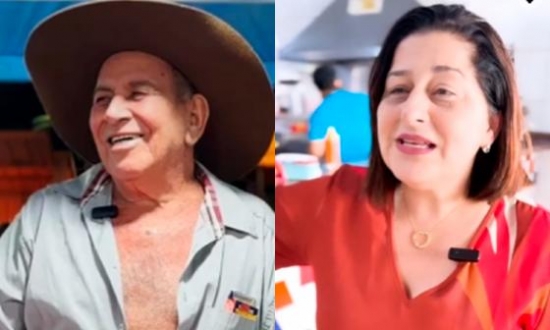 Quadro entrevista personalidades que contribuíram com história de Barra do Garças