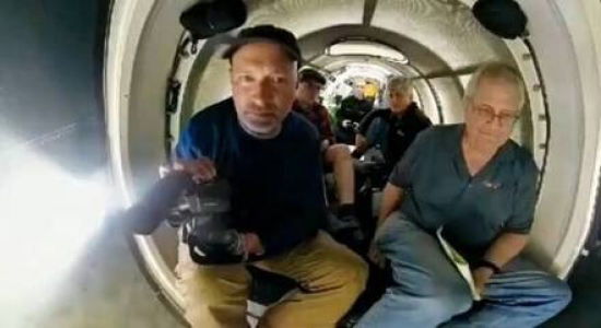 Tripulantes do submersível que desapareceu gravaram vídeo se despedindo?