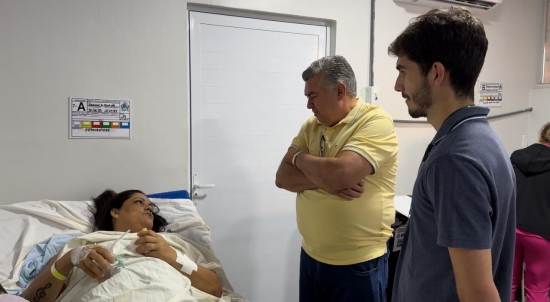 Paciente atendida no projeto Expedição Cirúrgica da USP agradece prefeito de Barra do Garças e elogia o trabalho dos profissionais