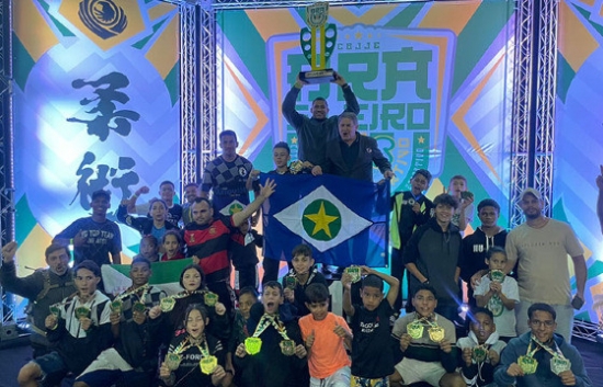 Delegação de MT conquista 62 medalhas no campeonato brasileiro de Jiu Jitsu Esportivo
