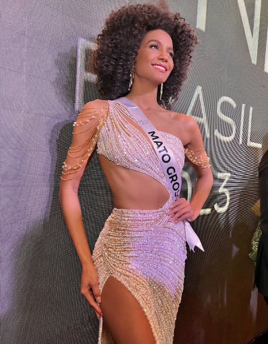 Mato-grossense fica em 2° lugar no Miss Universo Brasil 2023