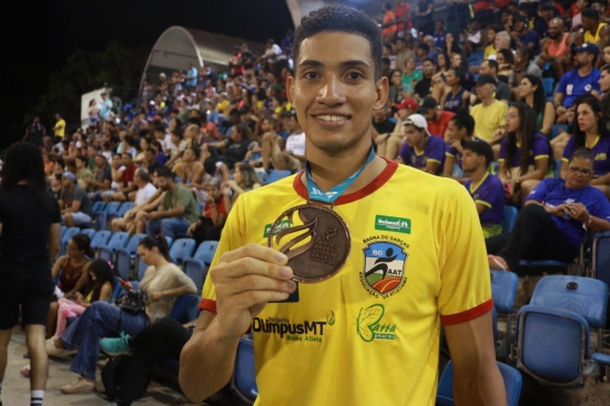 Atleta de Barra do Garças conquista medalha no Troféu Brasil de Atletismo