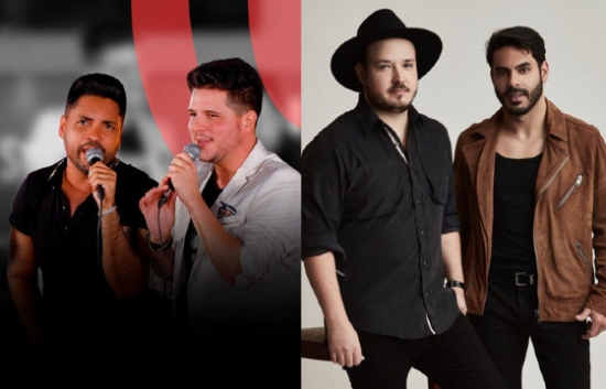 Fred & Fabrício e Israel & Rodolfo encerrarão temporada de Praia em Cocalinho