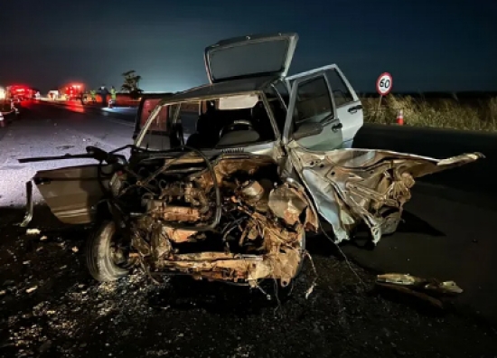Oito pessoas morrem e quatro ficam feridas em acidentes nesse fim de semana na BR-163 em MT