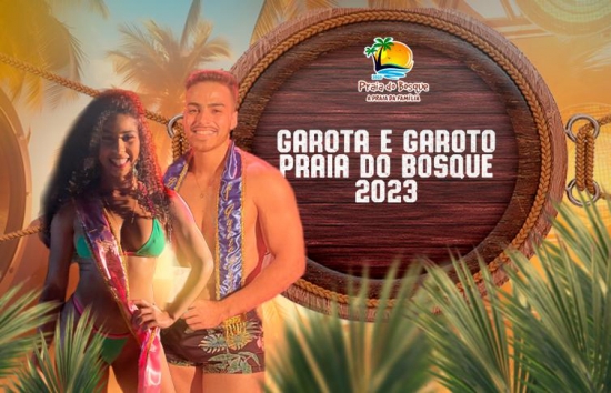 Em Barra do Garças, Bianca Luz e Lucas Santos são eleitos Garota e Garoto praia do Bosque 2023