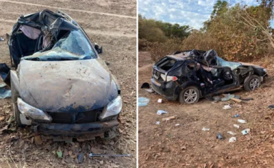 Adolescente de 12 anos morre após mãe perder controle do carro e bater contra árvore
