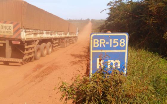 Ibama libera licença para obras da BR-158 no Norte Araguaia de MT