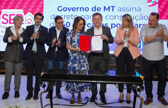 Auxílio-moradia de MT é destaque no programa Encontro da Rede Globo