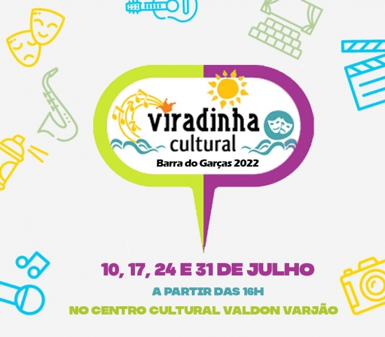 Julho contará com diversos eventos culturais em Barra do Garças