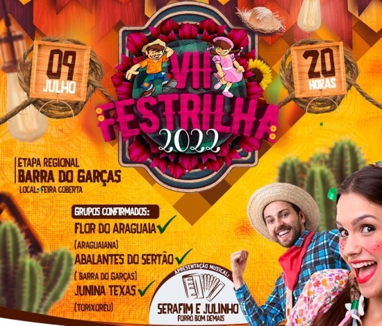 Etapa classificatória do Festrilha 2022 em Barra do Garças é anunciada em evento oficial