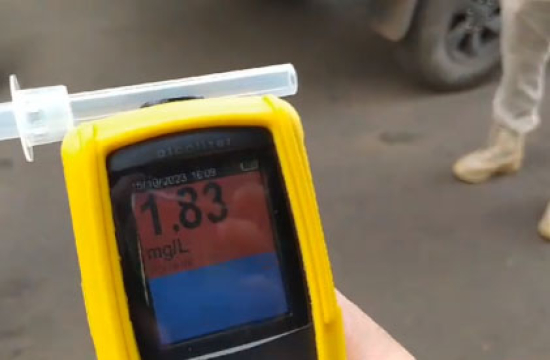 Colombiano bate recorde de embriaguez ao volante
