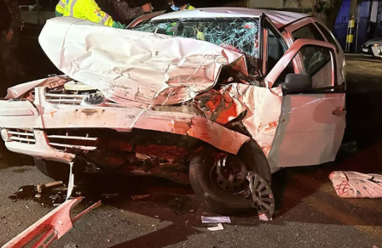 Idoso morre em acidente entre carro e caminhão na BR-070 em MT