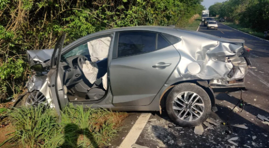 Motoristas morrem após colisão entre veículos na BR-070 em MT