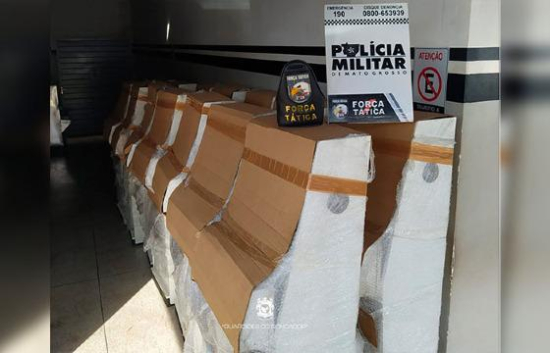 Força Tática apreende 20 máquinas caça-níqueis em bar de Barra do Garças