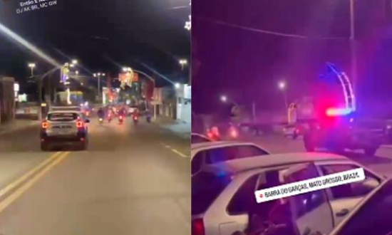 Polícia age contra motociclistas infratores em Barra do Garças