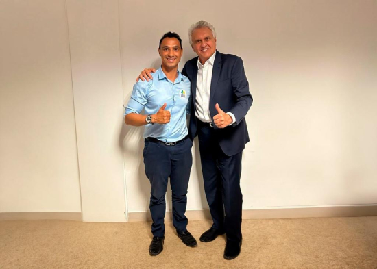 Caiado filia Ricardo Galvão ao União Brasil