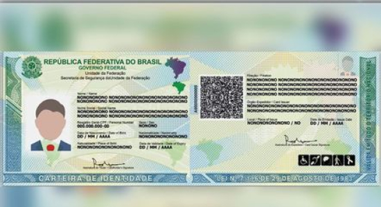 Nova carteira de identidade deve ser emitida em todo o país a partir do dia 11
