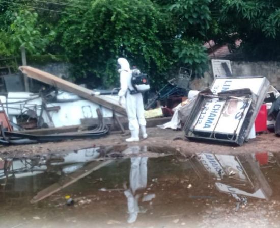 Aragarças contra a dengue: ações de várias secretarias são realizadas em conjunto