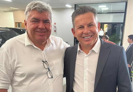 Mauro Mendes confirma 10 milhões em asfalto para o Nova Barra e destaca parceria com a Prefeitura