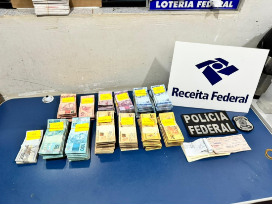 Lotéricas de MT são investigadas pela PF por lavagem de dinheiro do tráfico internacional de drogas