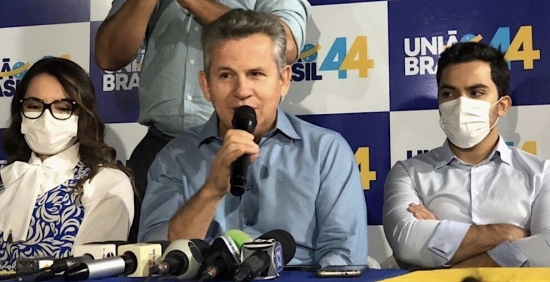 Mauro Mendes anuncia candidatura à reeleição e Pivetta deve ir a vice