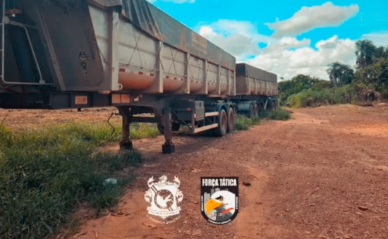  FORÇA TÁTICA ARAGUAIA RECUPERA TRÊS VEÍCULOS REBOQUES EM BARRA DO GARÇAS