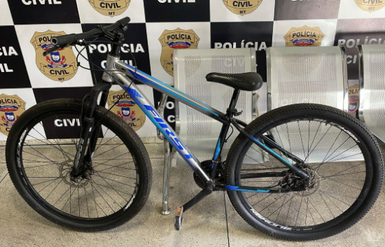 Dupla é presa após anunciar venda de bicicleta furtada em Barra do Garças