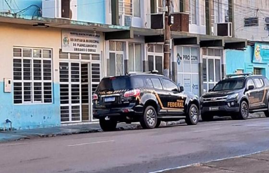 Operação da Polícia Federal em Barra do Garças mira obras da Beira da Rio e Praça Domingos Mariano (Porto do Baé)