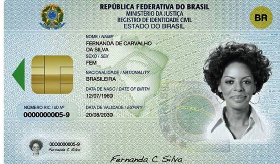 Nova Carteira de Identidade Nacional começa a ser emitida hoje