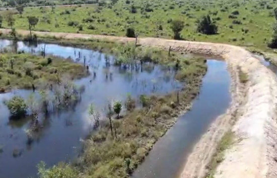Polícia encontra quilômetros de drenos que colocam bacia do Araguaia em risco