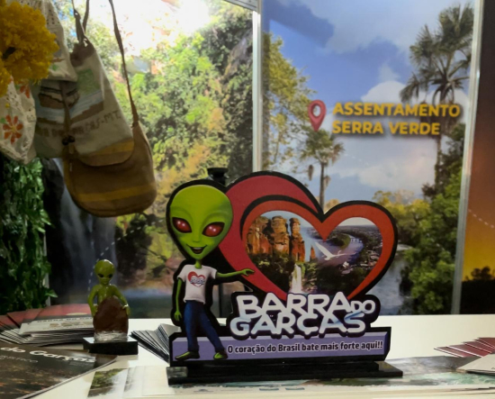 Em Cuiabá, ecoturismo e ufologia de Barra do Garças chamam atenção durante Feira Internacional de Turismo