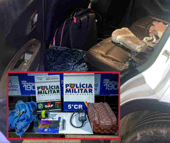 PM recupera bens furtados de médica durante festa do Padroeiro em Barra do Garças